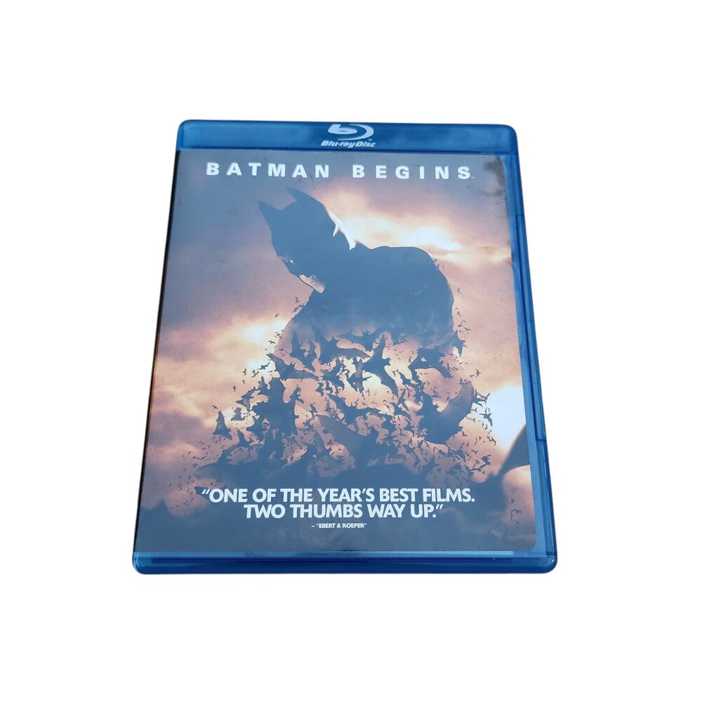 Batman Begins Blu-ray Disc Movie Christopher Nolan Christian Bale 2005